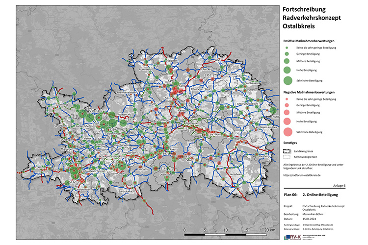 Große Resonanz auf zweite Online-Bürgerbeteiligung zum Radverkehrskonzept für den Ostalbkreis